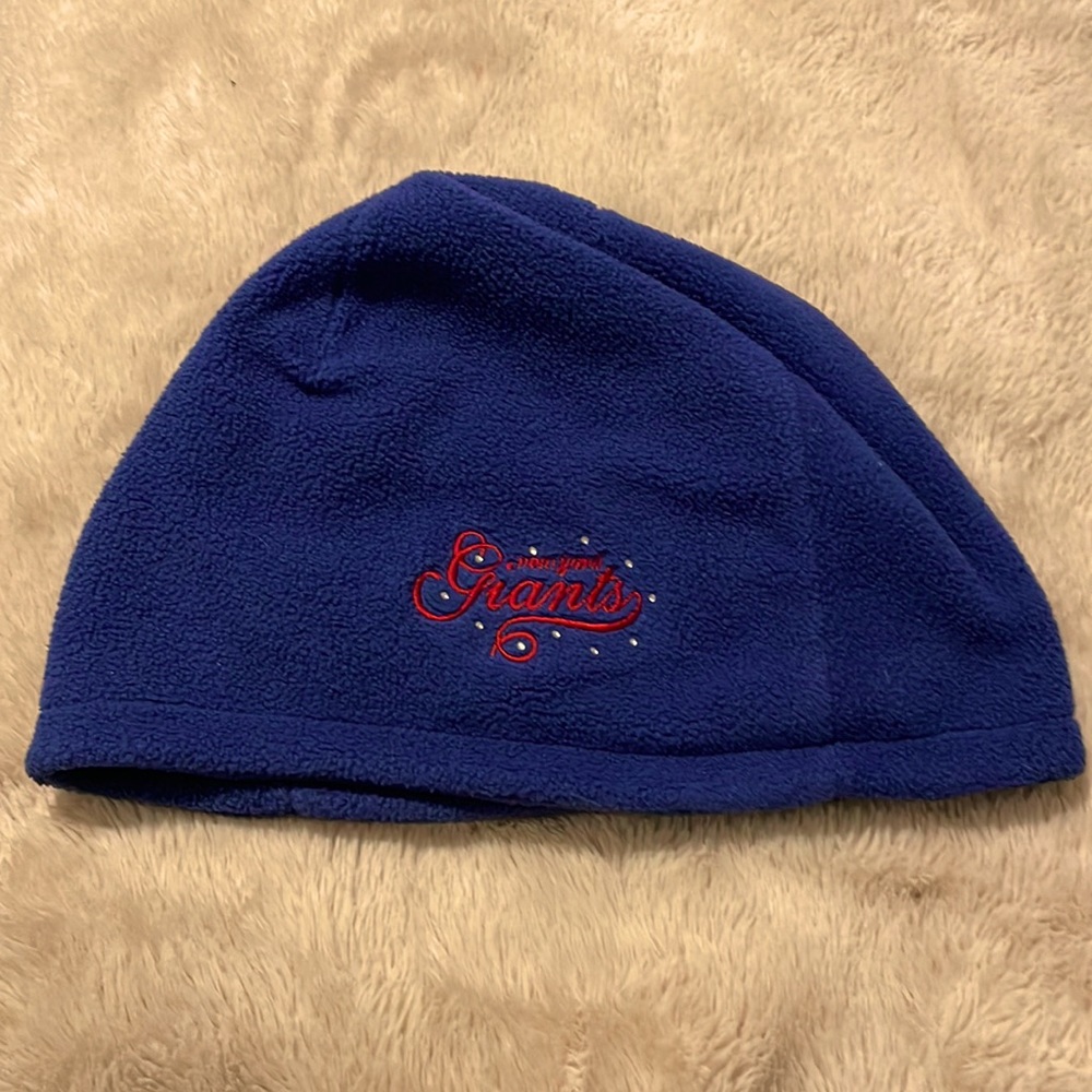 NY Giants  - Women's Winter Hat - Royal Blue with Red logo